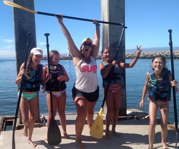Children and Instructor