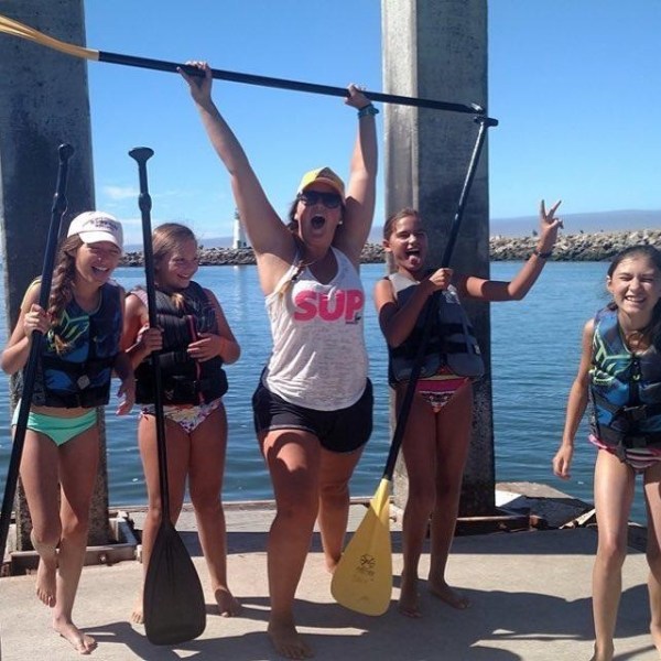 Children and Instructor